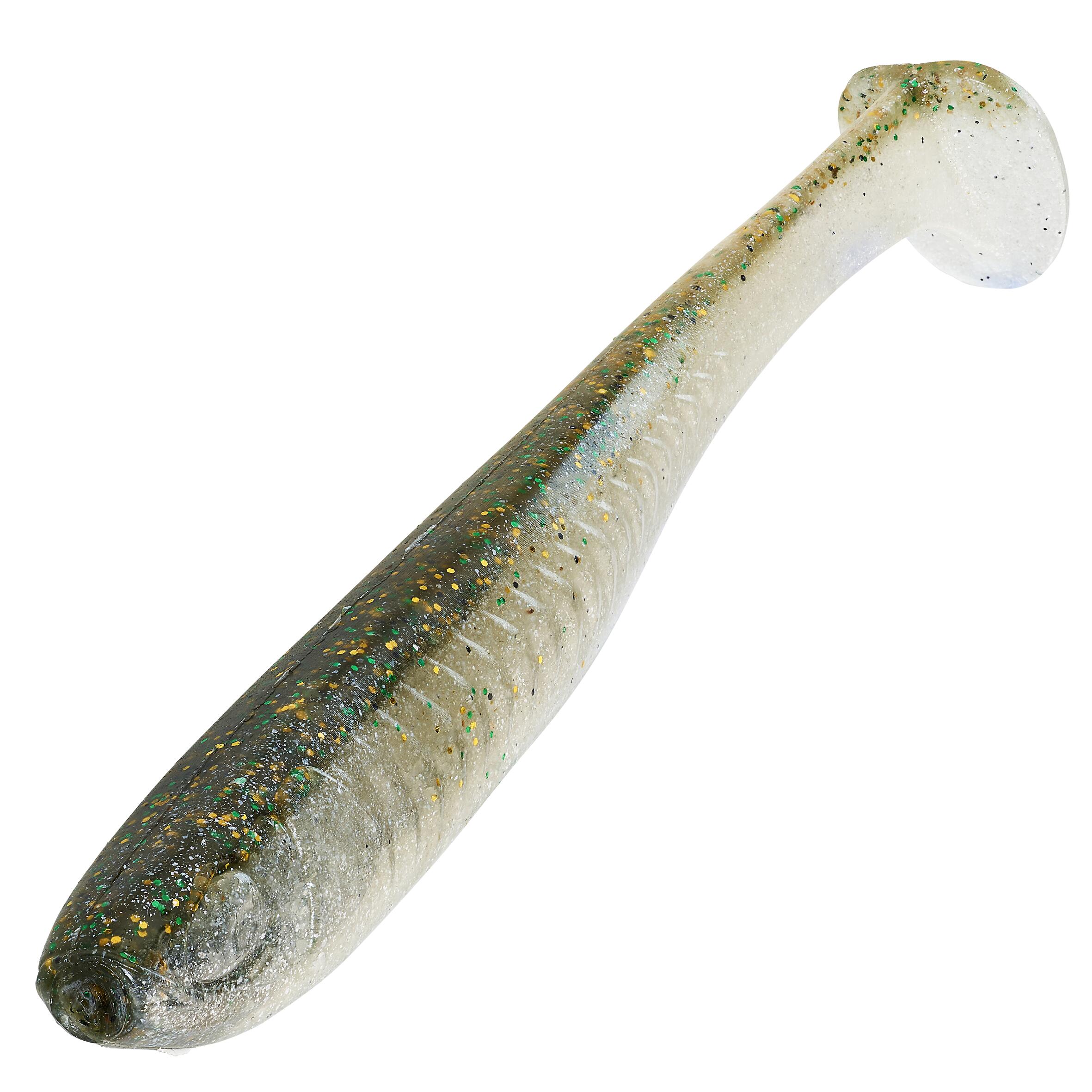 SHAD SOFT LURE WITH WXM YUBARI SHD 120 ATTRACTANT GREEN 2/13