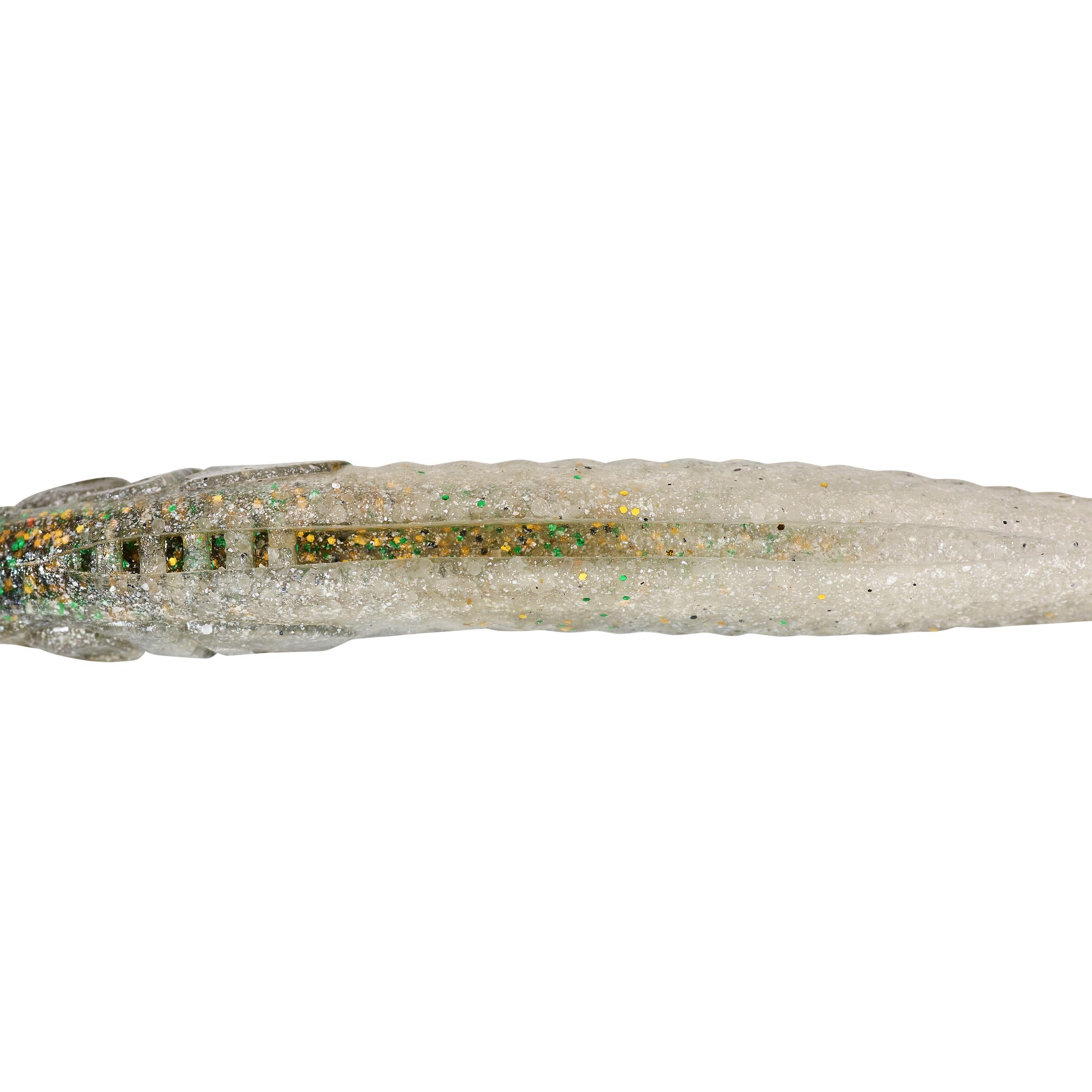SHAD SOFT LURE WITH WXM YUBARI SHD 120 ATTRACTANT GREEN 5/13