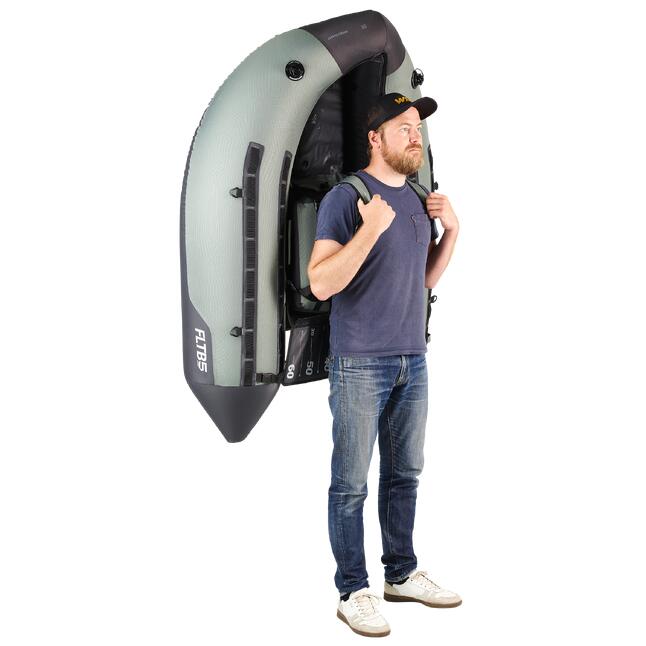 FLOAT TUBE PECHE FLTB-5 V2 VERT LIMITED MOTORISABLE CAPERLAN | Decathlon
