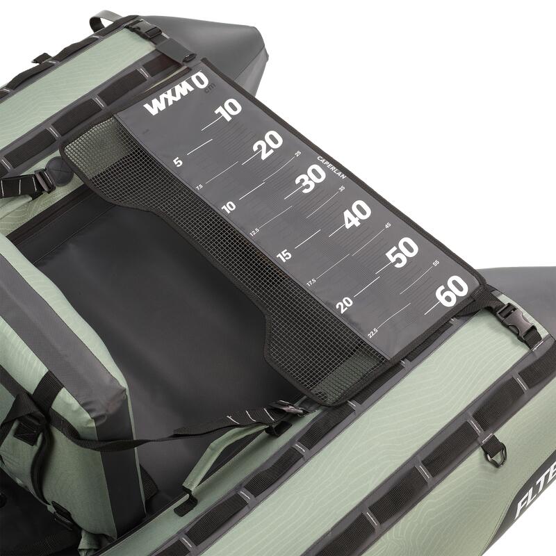 FLOAT TUBE PESCA FLTB5 V2 MOTORIZÁVEL CINZENTO CAPERLAN Decathlon