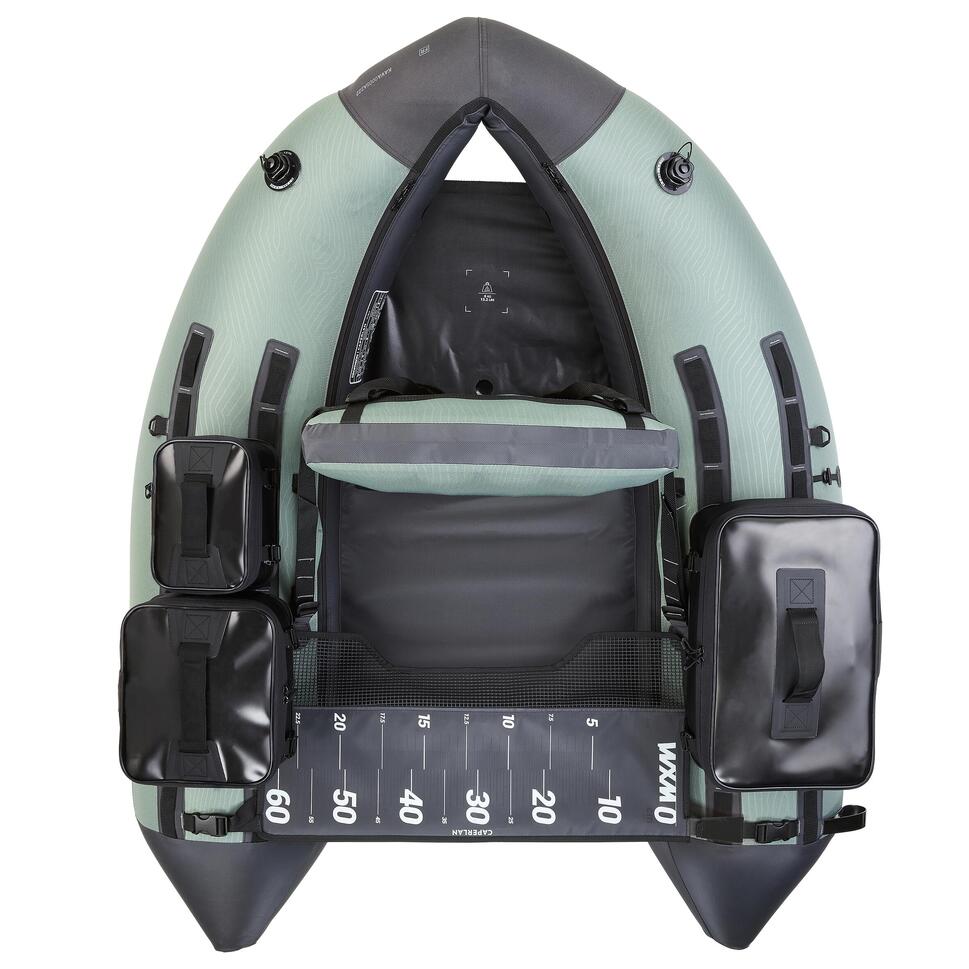 FLOAT TUBE PECHE FLTB-5 V2 VERT LIMITED MOTORISABLE CAPERLAN | Decathlon