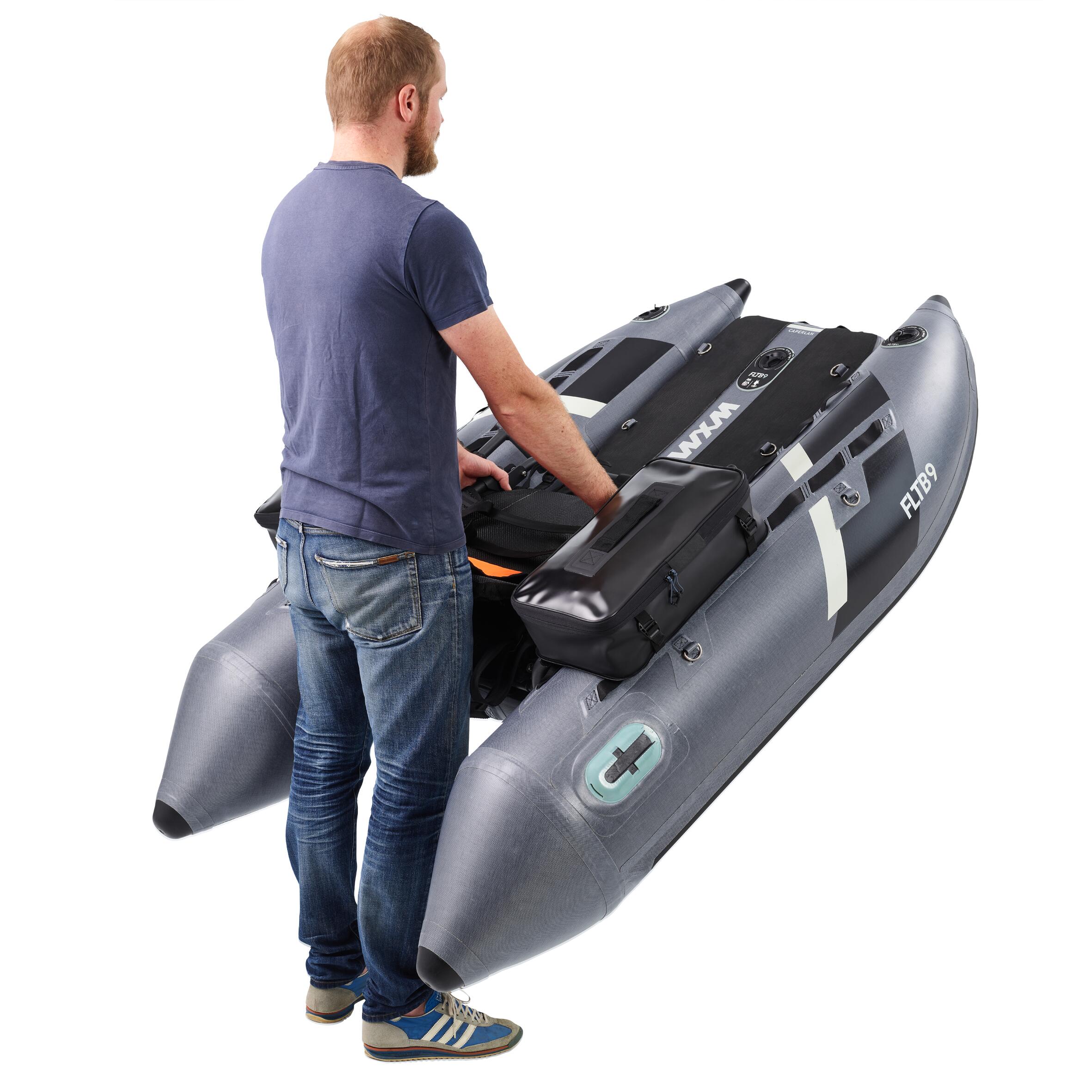 Motorisable float tube for predator fishing FLTB Decathlon