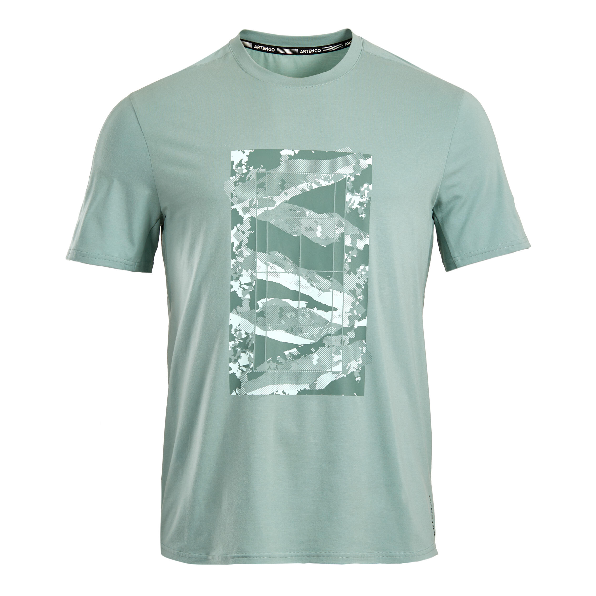 Men's Tennis T-Shirt Soft - Clay 6/9