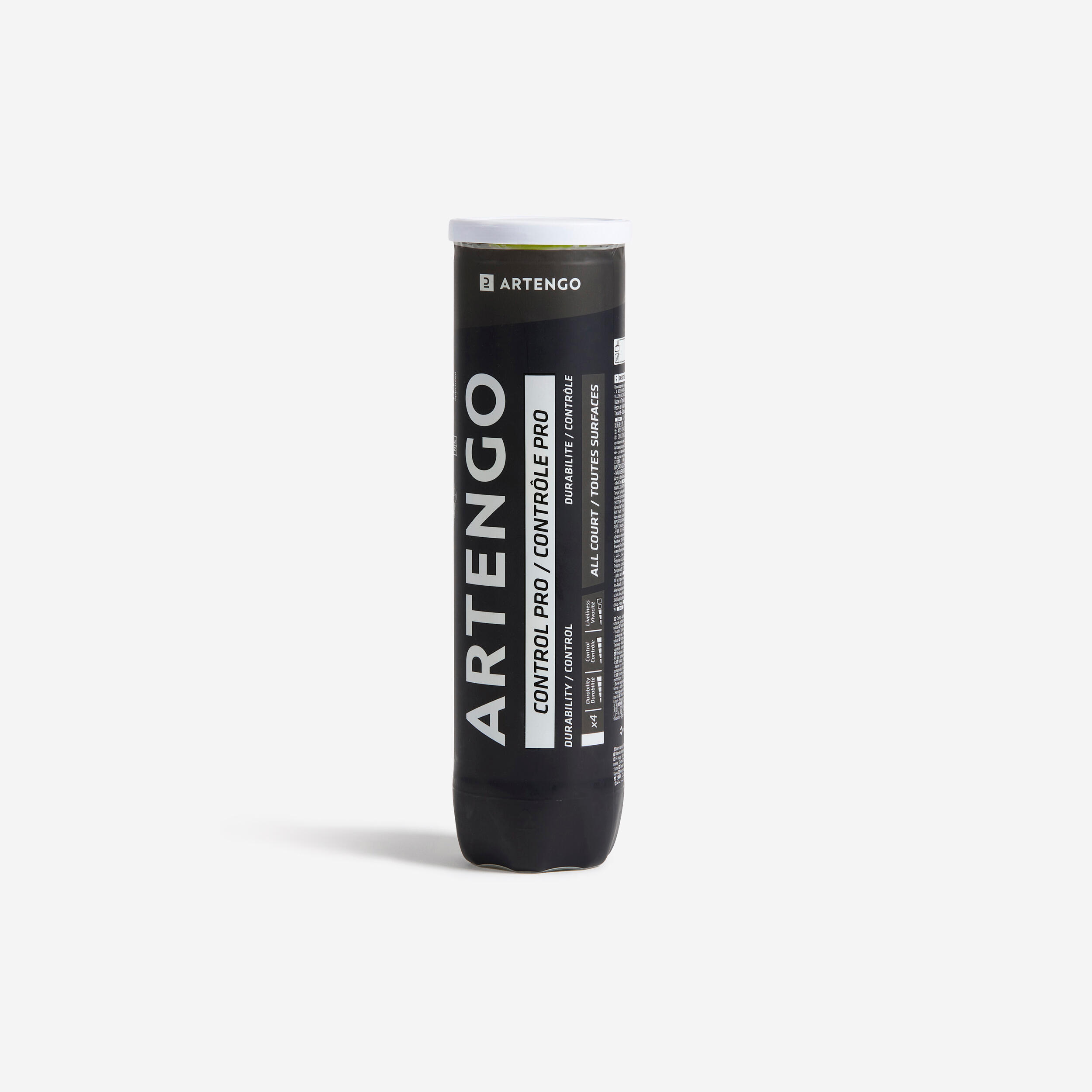 ARTENGO PALLINA DA TENNIS CONTROL PRO *4 GIALLO