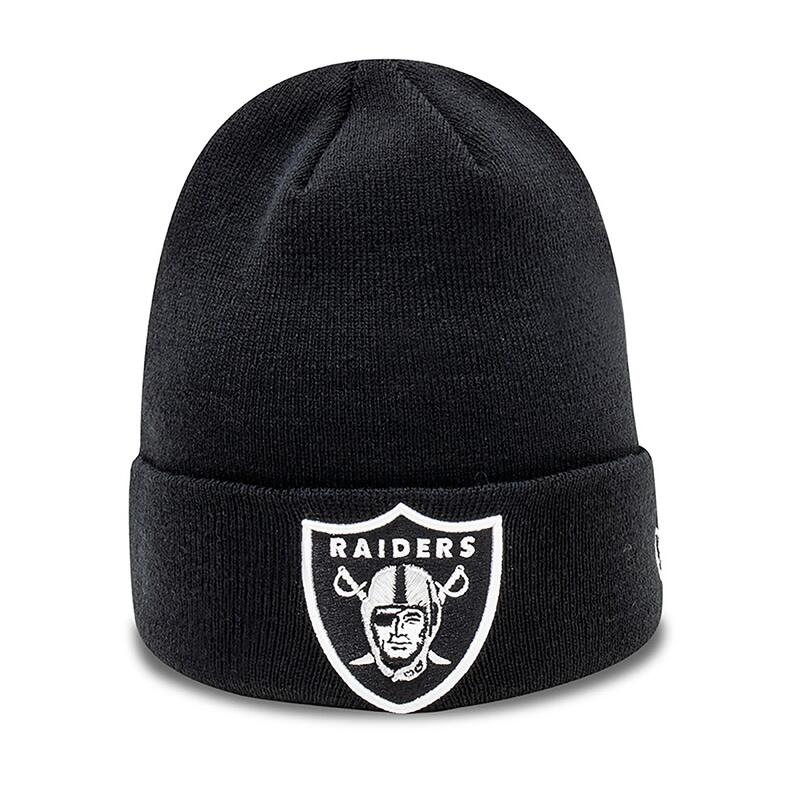 Gorro de fútbol americano NFL Unisex - Raiders negro