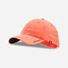 Tenisa cepure ar nagu “TC 500”, 56. izmērs, koraļļu