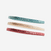 Elastic band maintien cheveux  x3 vert beige rose