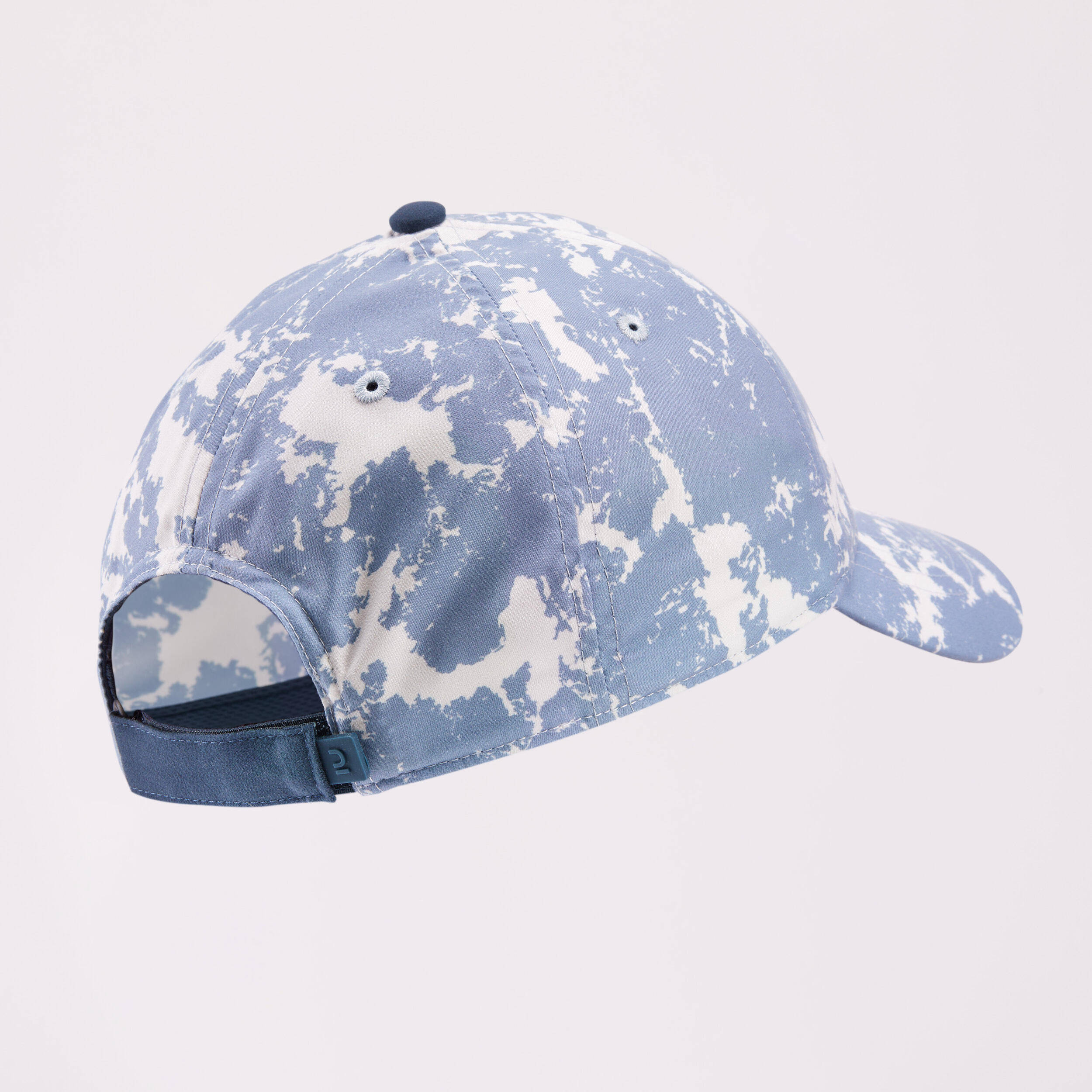 Tennis Cap Large TC 500 Size 58cm - Sky Blue/Pattern -  4