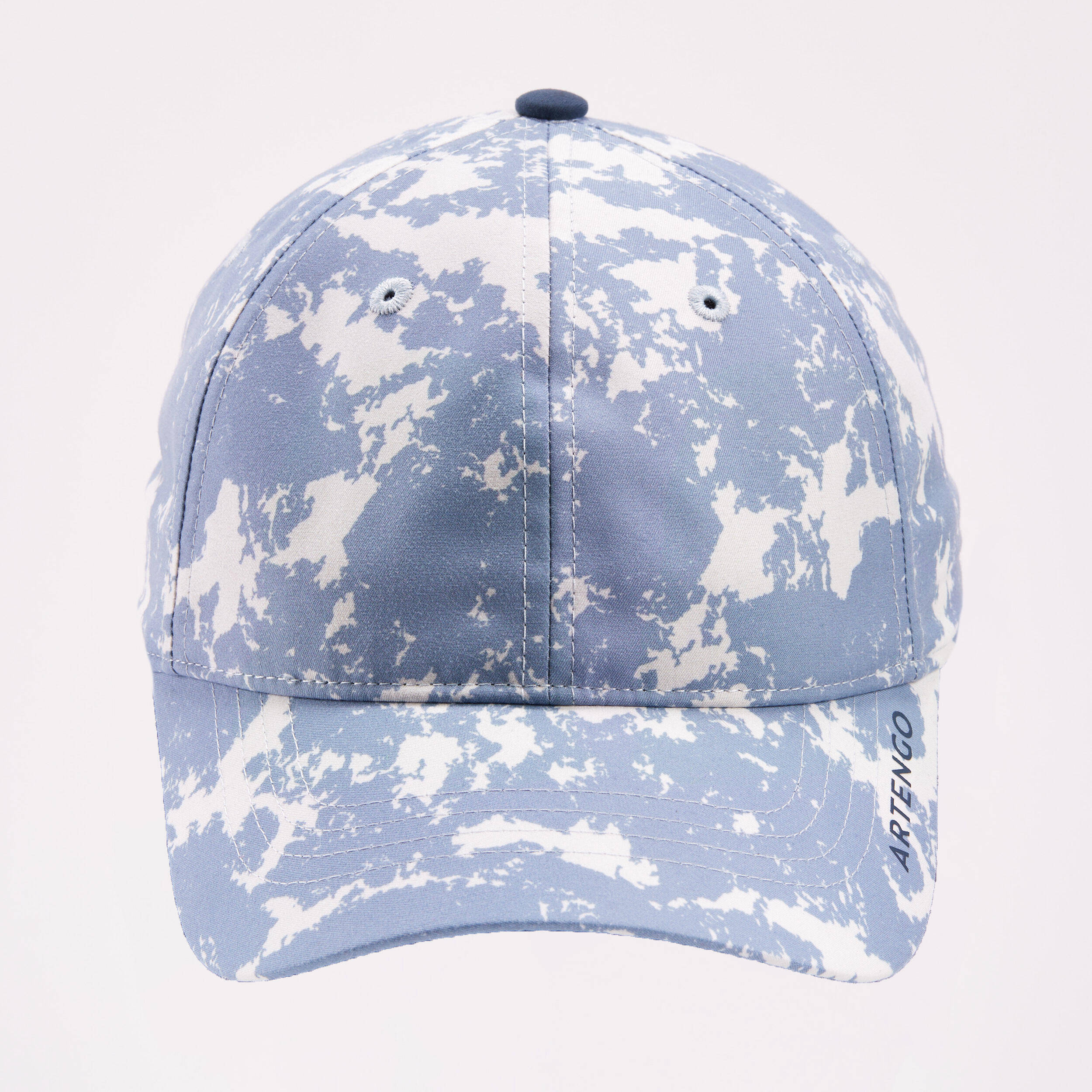 Tennis Cap Large TC 500 Size 58cm - Sky Blue/Pattern -  3