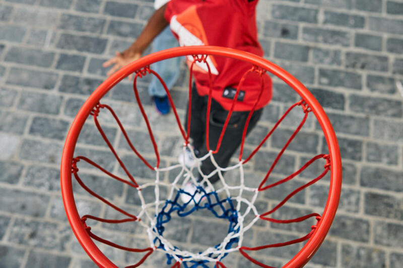 Kosz do koszykówki dla dzieci Dunk na regulowanym stojaku (1,60 - 2,20 m) K900