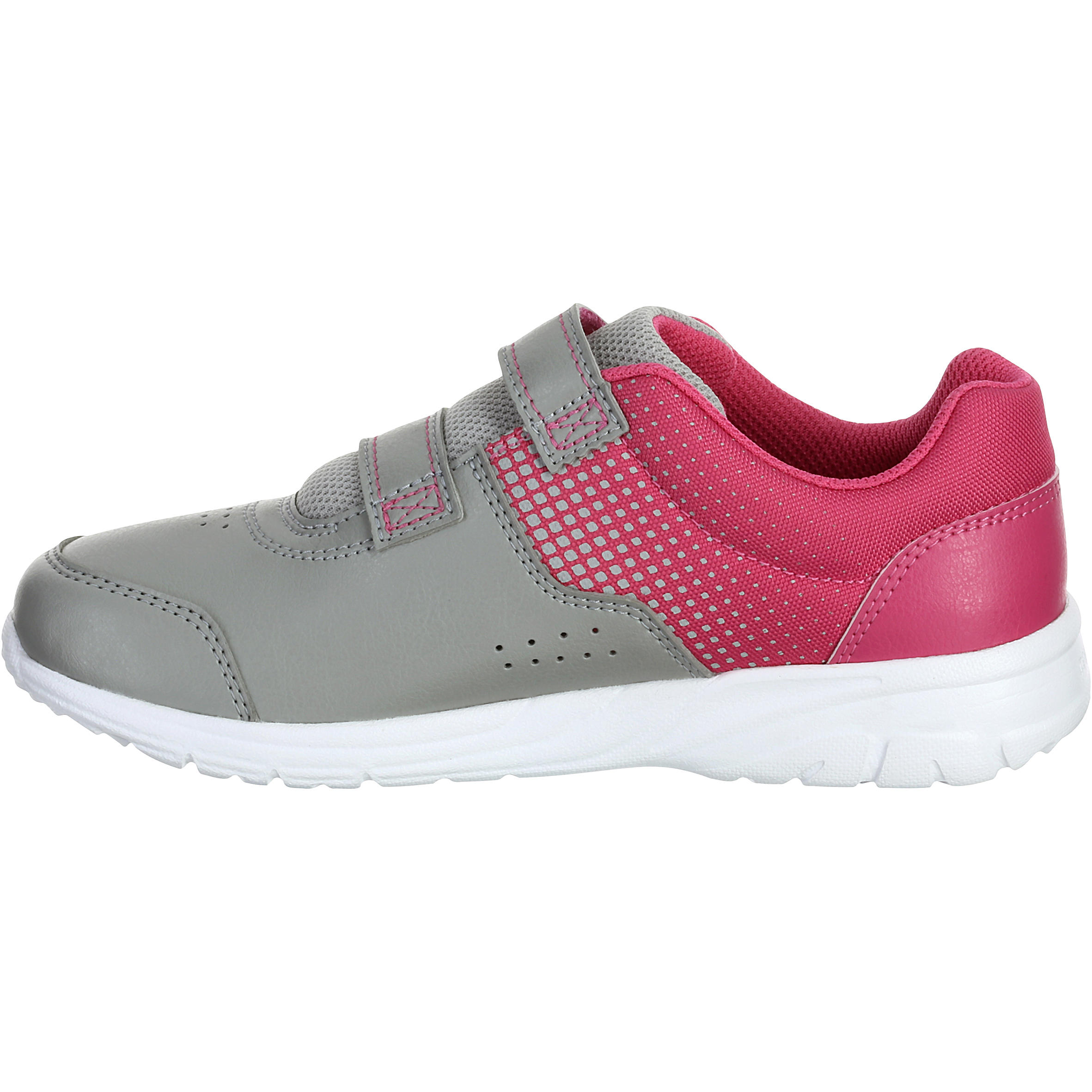 Actiwalk 100 Children's Fitness Walking Shoes - Grey/Pink 2/13