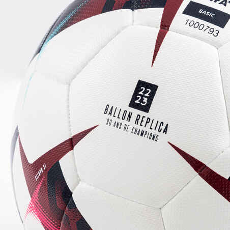 BALÓN LIGUE 1 UBER EATS OFICIAL RÉPLICA 2022 2023 RETOUR FIFA BASIC HÍBRIDO T5