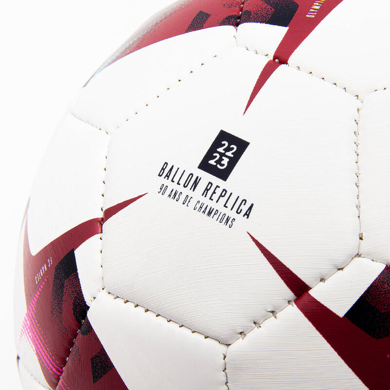 Mini-pallone calcio Replica LIGUE 1 UBER EATS taglia 1 bianco-rosso