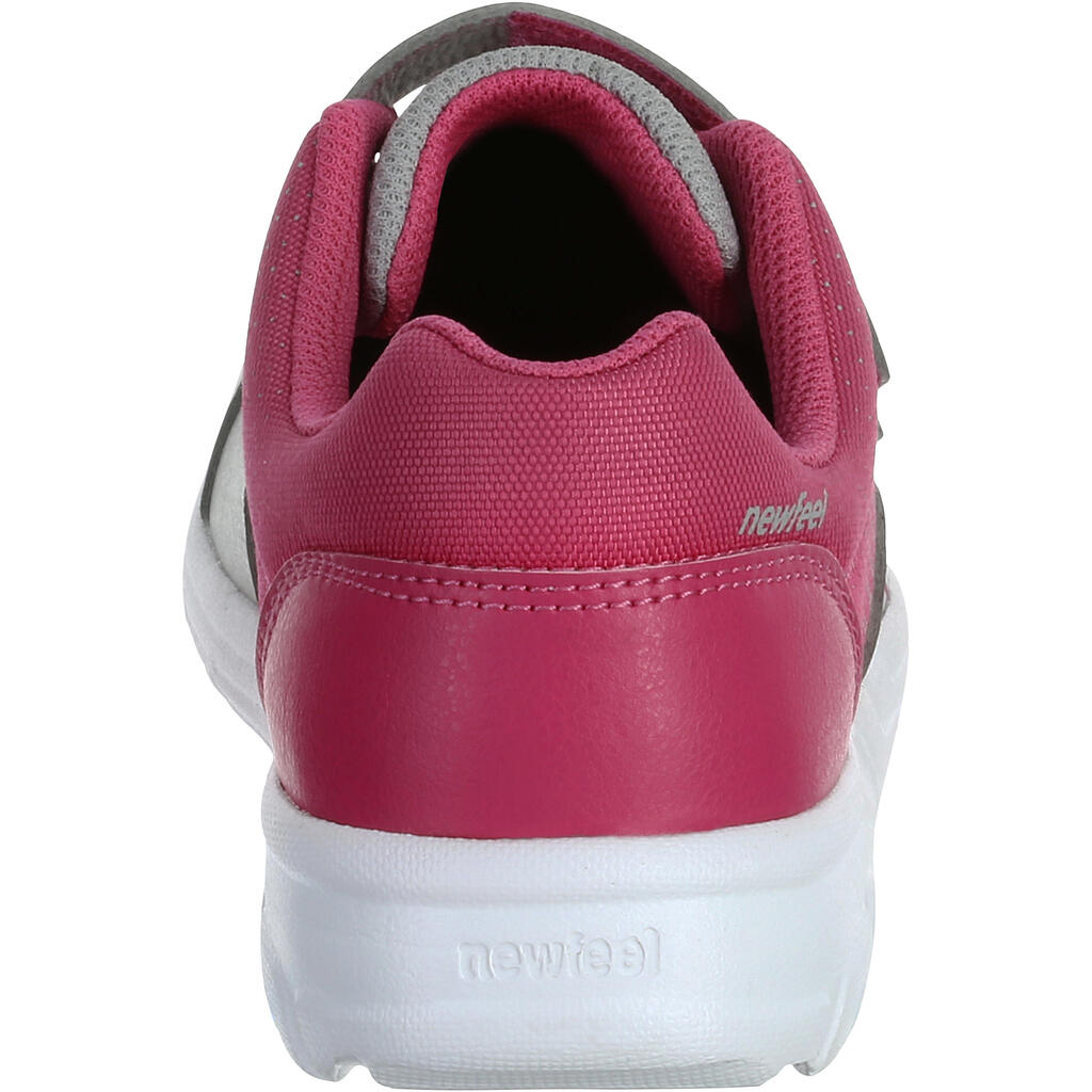 Sportschuhe Actiwalk 100 Kinder grau/rosa