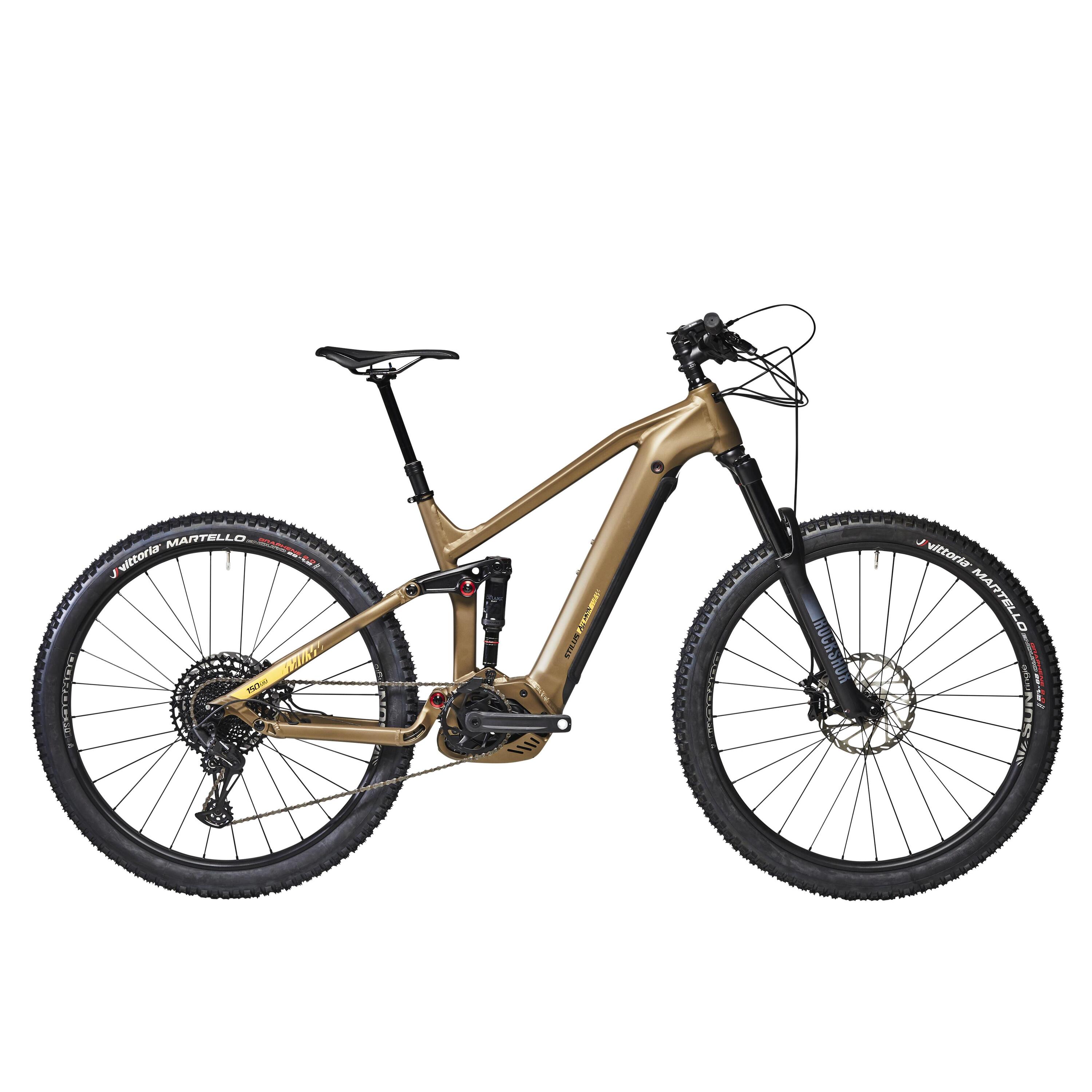 29" Full Suspension Electric Mountain Bike E-All Mountain - Ochre 9/30