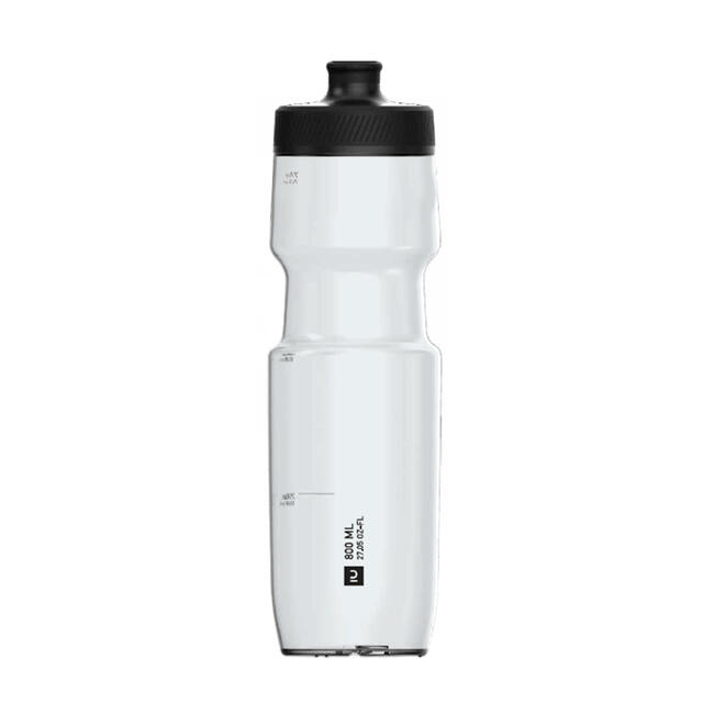 VAN RYSEL BOTELLA PARA BICICLETA FASTFLOW  L 800 ML TRANSPARENTE