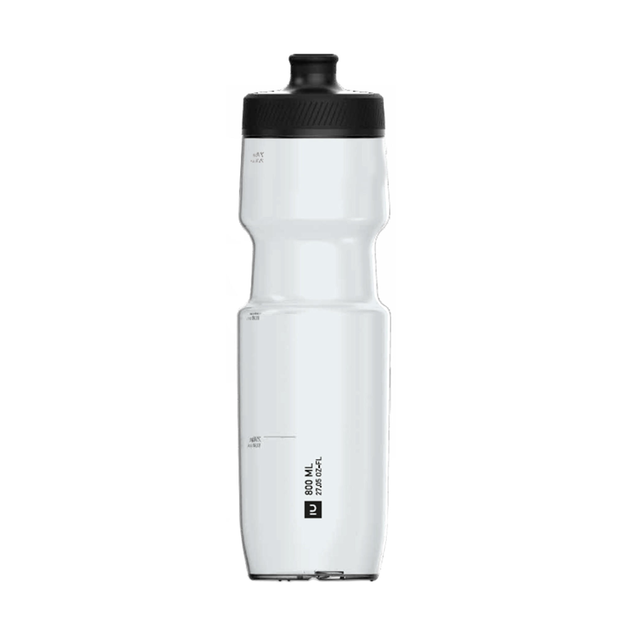 Van Rysel Fastflow Cycling Water Bottle 800ml - Clear