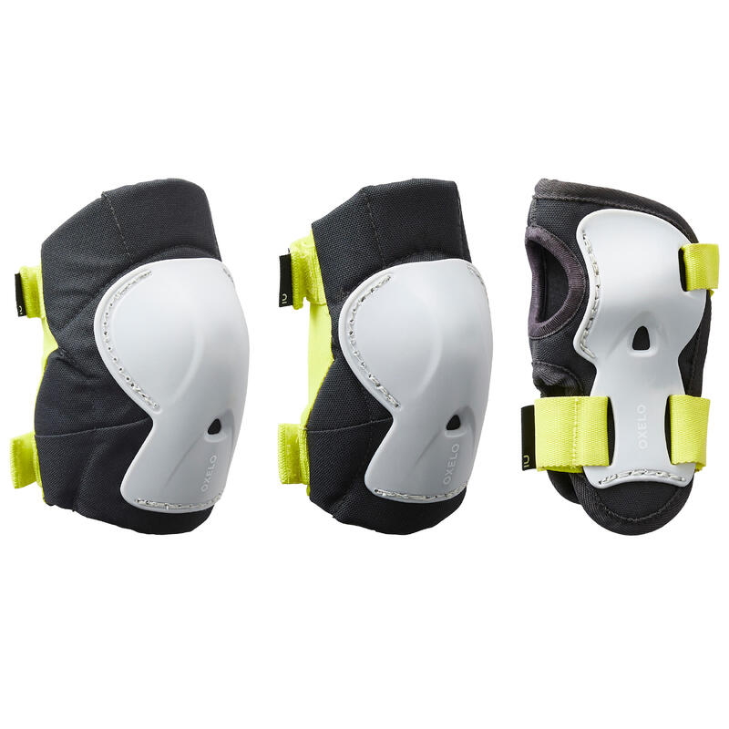 Çocuk Paten/Kaykay/Scooter 3x2 Destek Seti - Mavi - PLAY