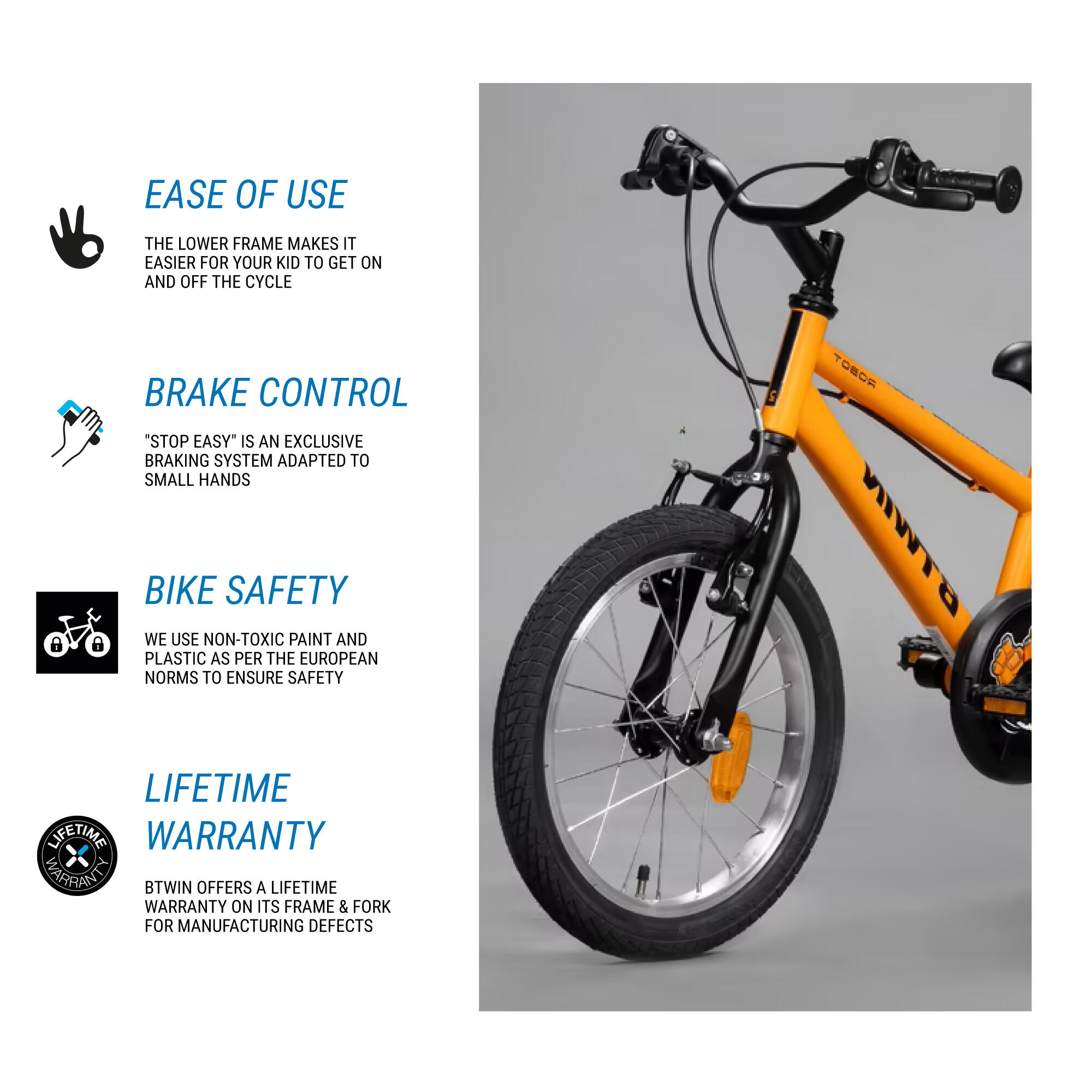 Buy Kids Cycle Robot 2.0 4 6 years 16inch Orange Online