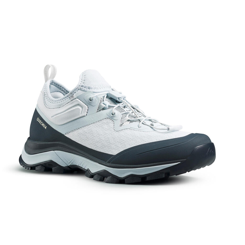 Tenis de senderismo rápido ultra ligeros para mujer FH500 Ice Blue
