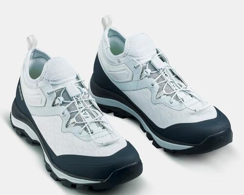 Chaussures de randonnée rapide ultra-légères Femme - FH500 - Bleu glacial