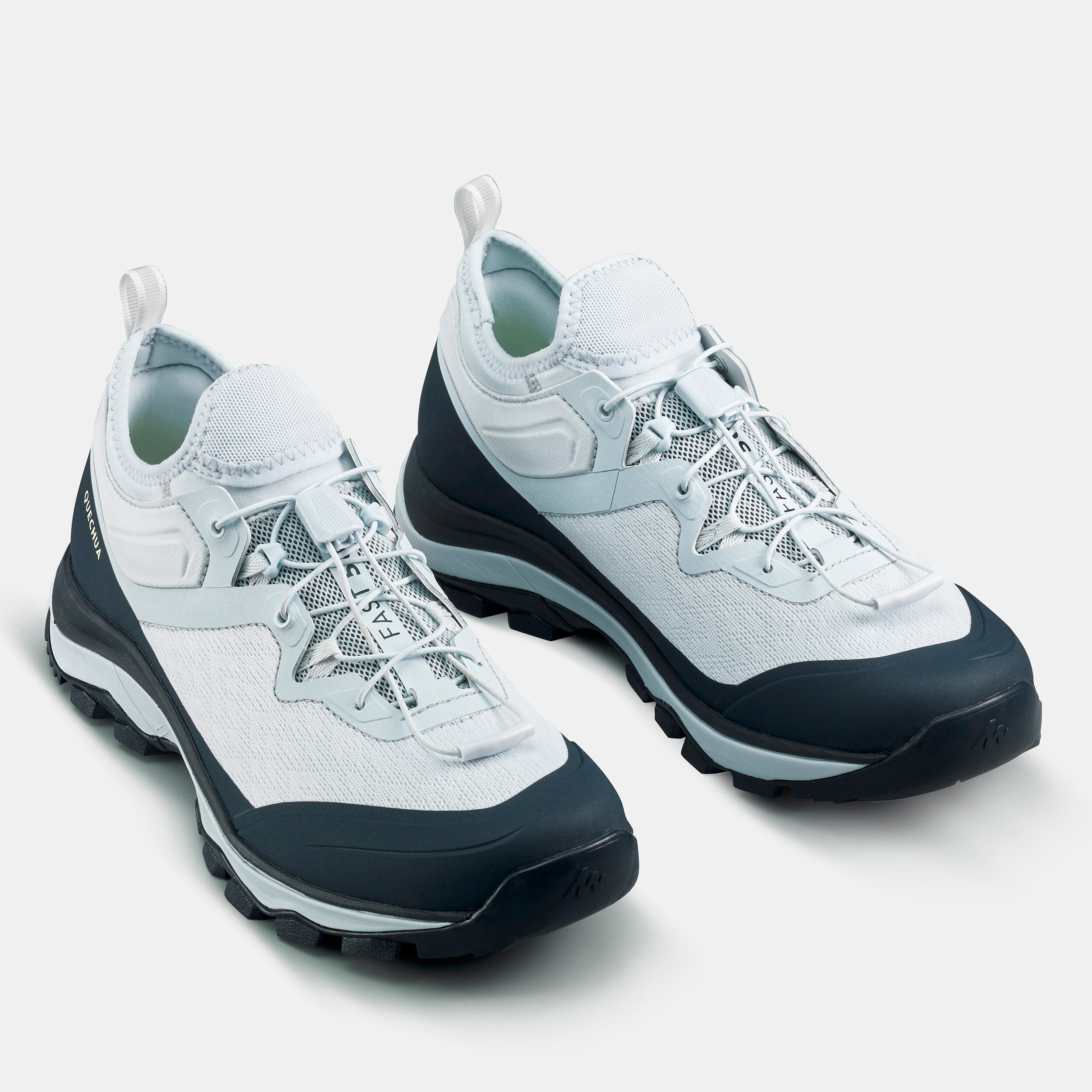 Ultra-light fast hiking shoes - FH500 - women ice Blue