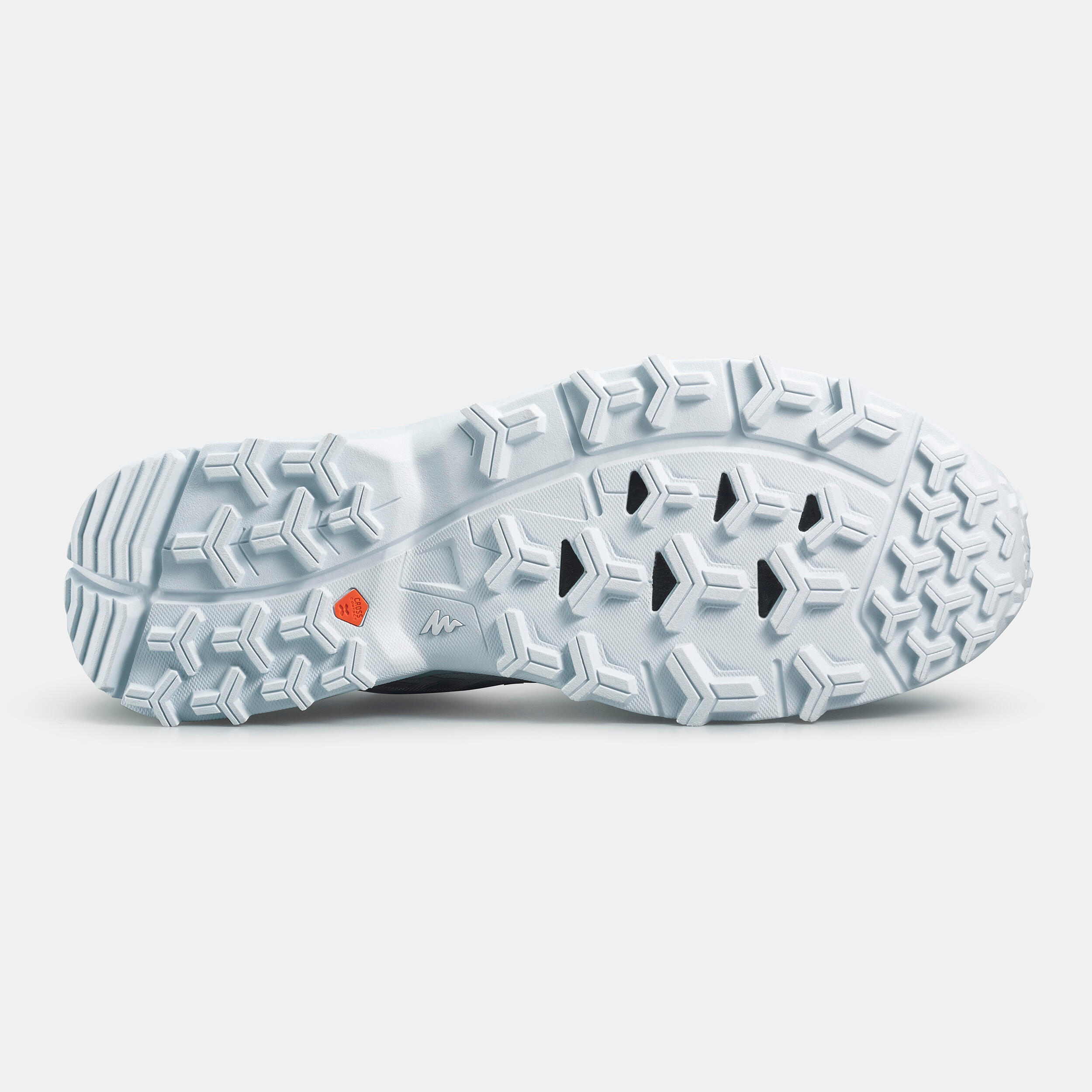 Tenis ultra-livianos para senderismo Hombre	Quechua FH500 blanco 3/5