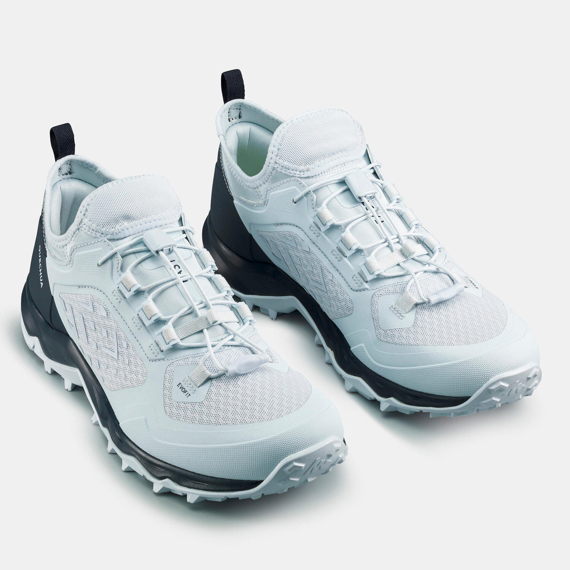 Men Fast Hiking Ultra Lightweight Boots FH500 Light Blue