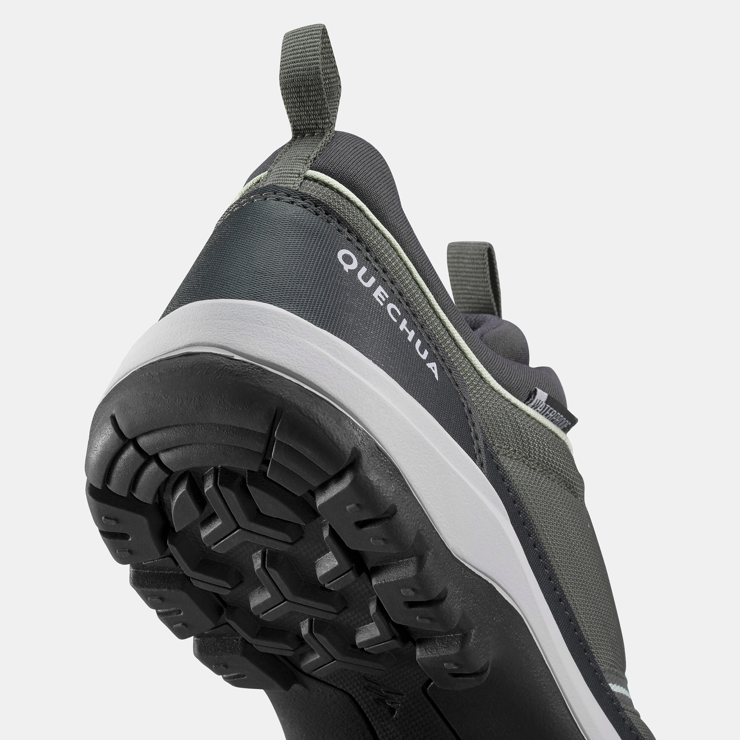 Women's Low-rise Waterproof Hiking Shoes - NH100 WP 6/10