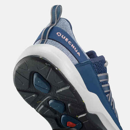 Moteriški žygių batai „NH500 Fresh“, mėlyni