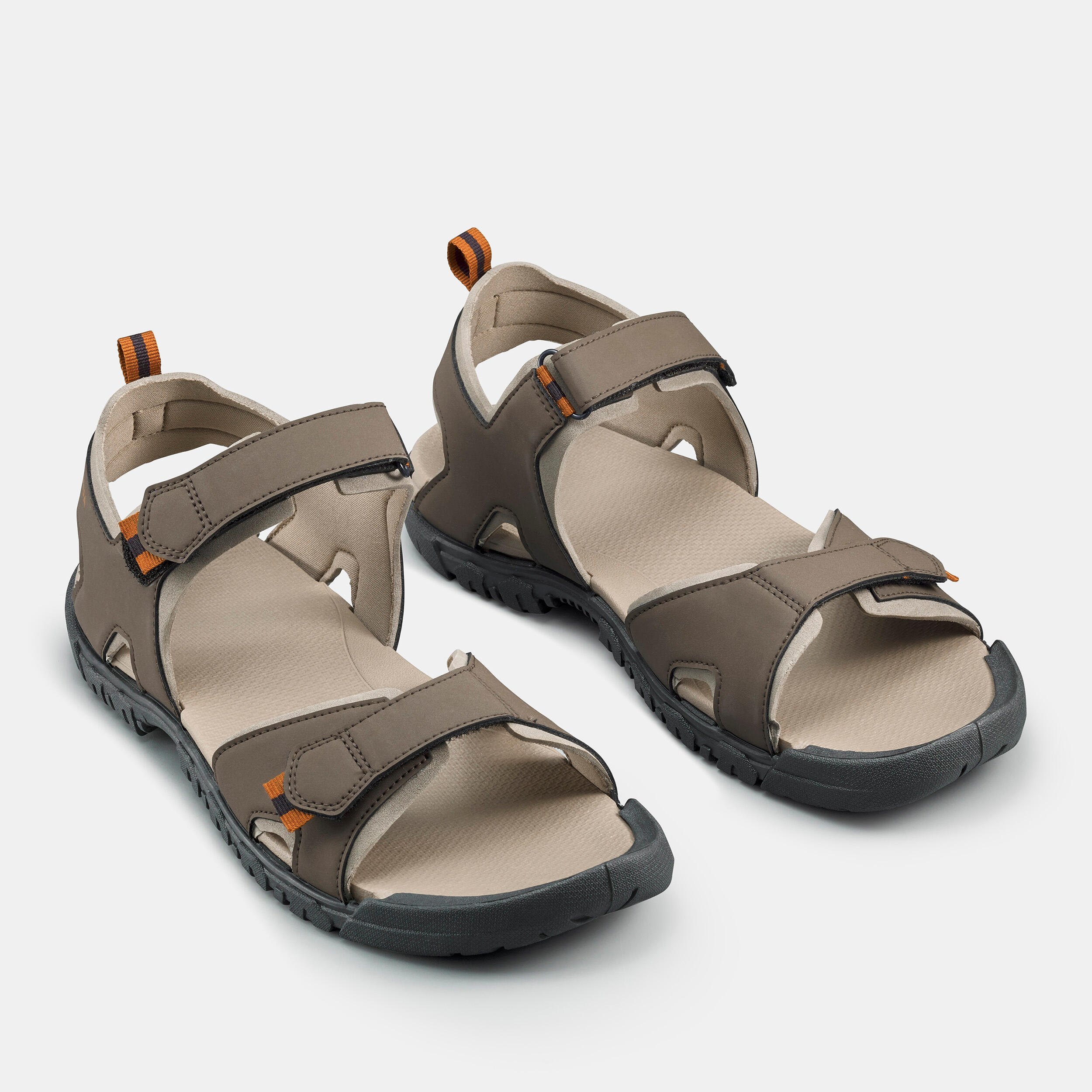Sandalias de montaña y trekking Hombre Quechua NH100. Plantilla extraíble 2/7