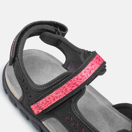 Women's hiking sandals - NH500 leather