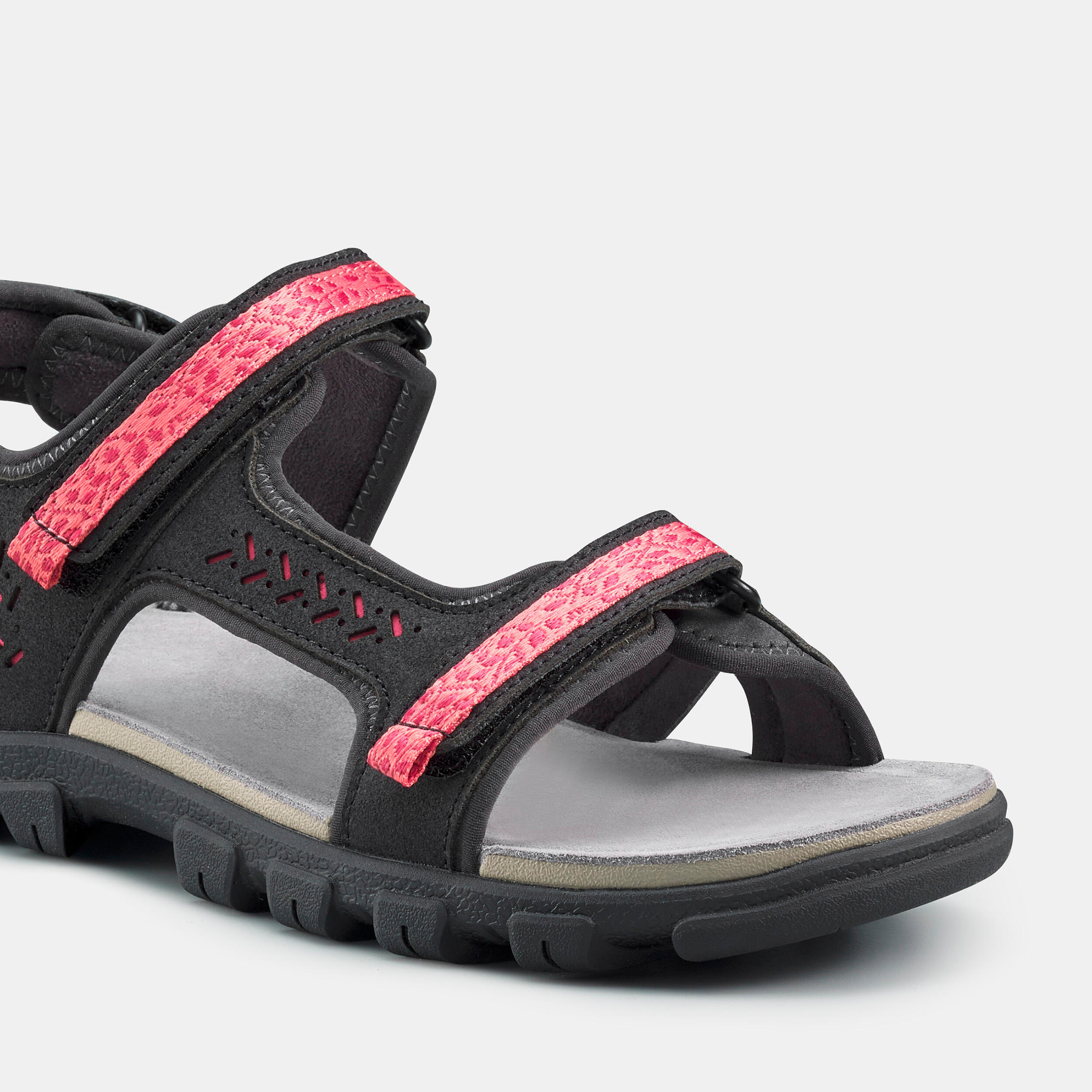 Gebraucht - Trekkingsandalen Damen Leder Wandern - NH500  3/11