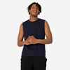 Men's Stretchy Fitness Tank Top 500 - Navy Blue