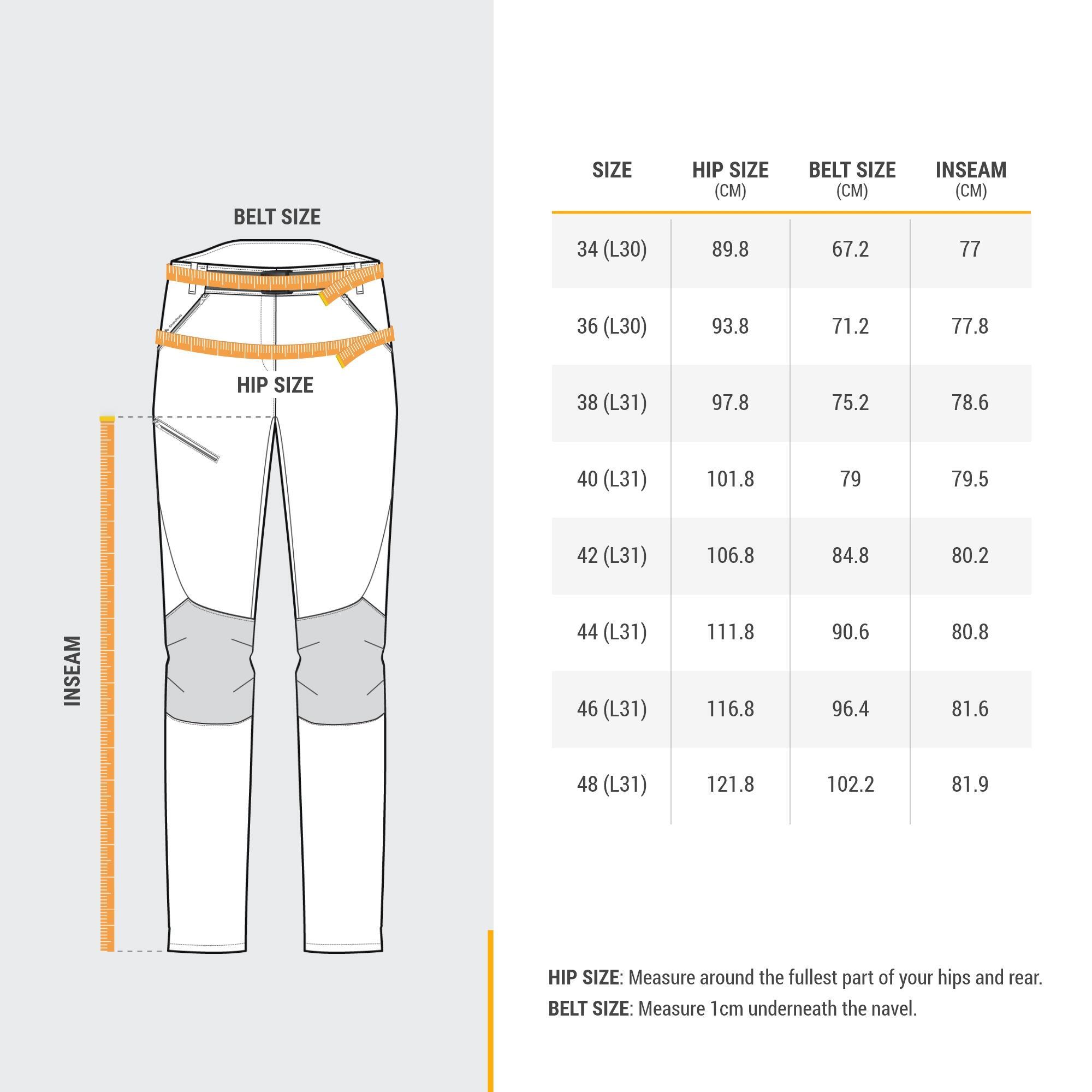 Women's mountain hiking trousers - MH500 2/5