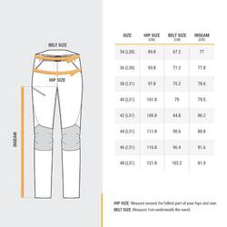Women's mountain hiking trousers - MH500