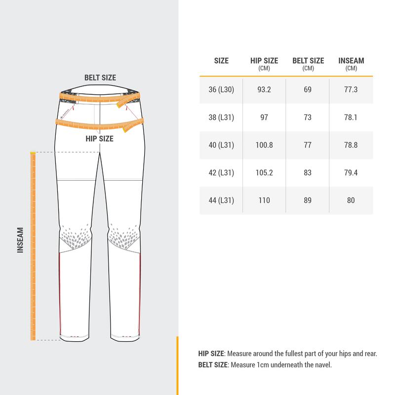 Pantalon modulable de randonnée montagne - MH550 - Femme