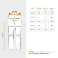 Women's convertible mountain hiking trousers - MH550