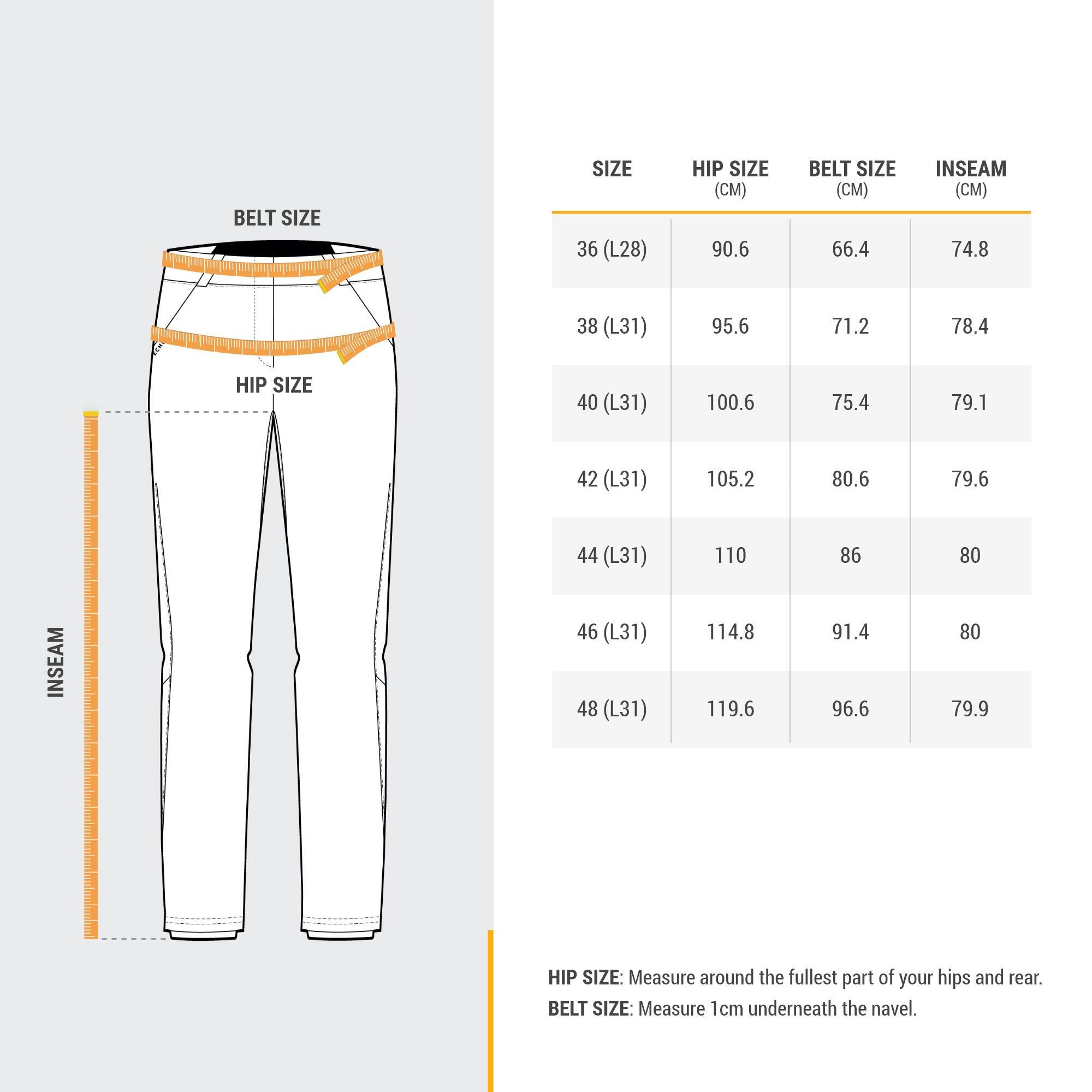 Women's Mountain Walking Trousers MH100 6/6