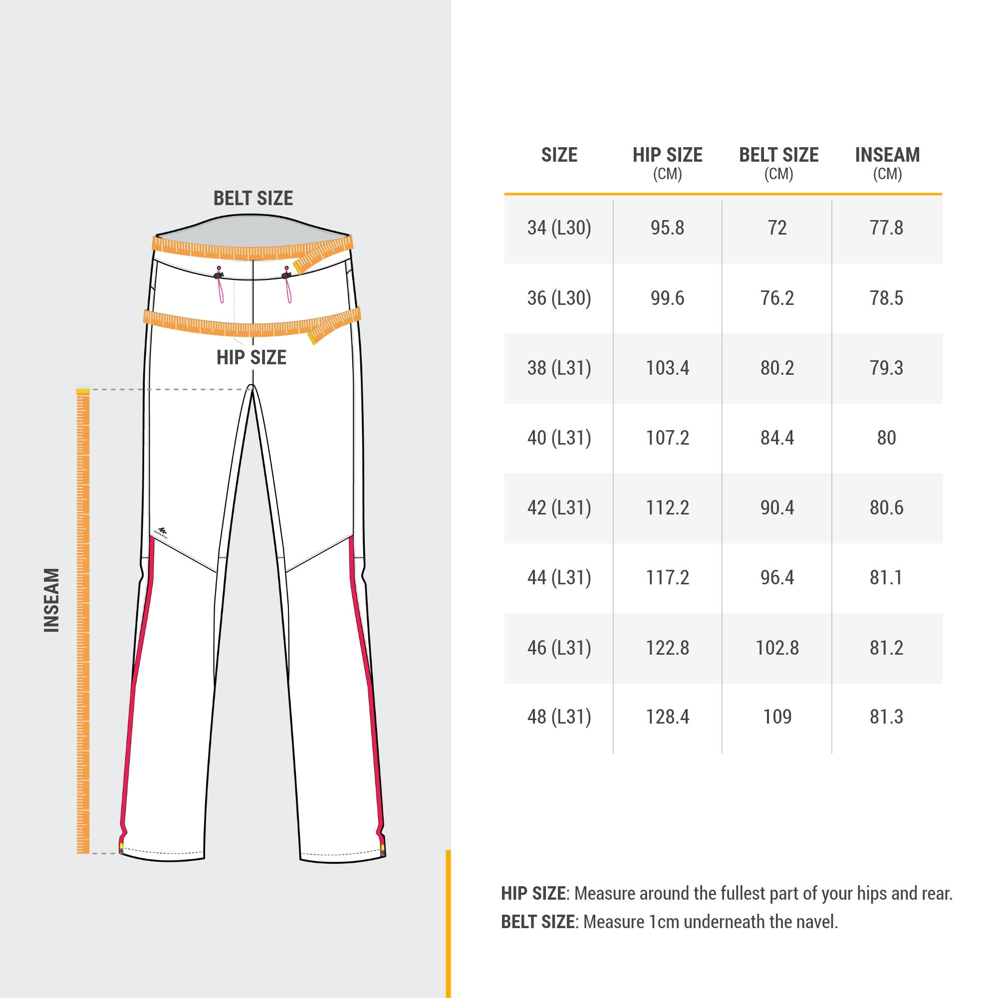 Women’s Waterproof Mountain Walking Over-Trousers - MH500