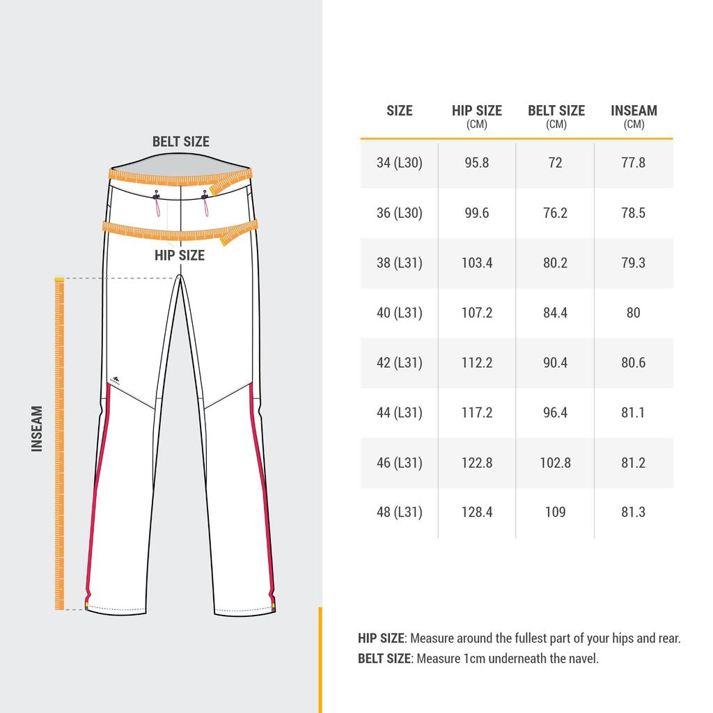 Women’s Waterproof Mountain Walking Over-Trousers - MH500