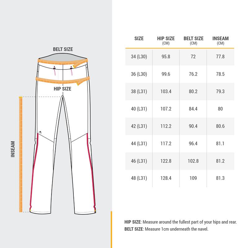 Women’s Waterproof Mountain Walking Over-Trousers - MH500