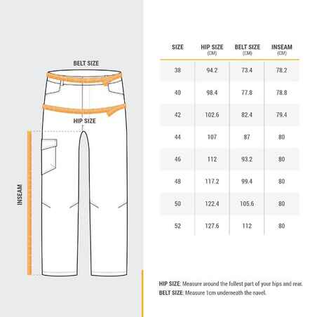 Men’s Hiking Trousers NH100