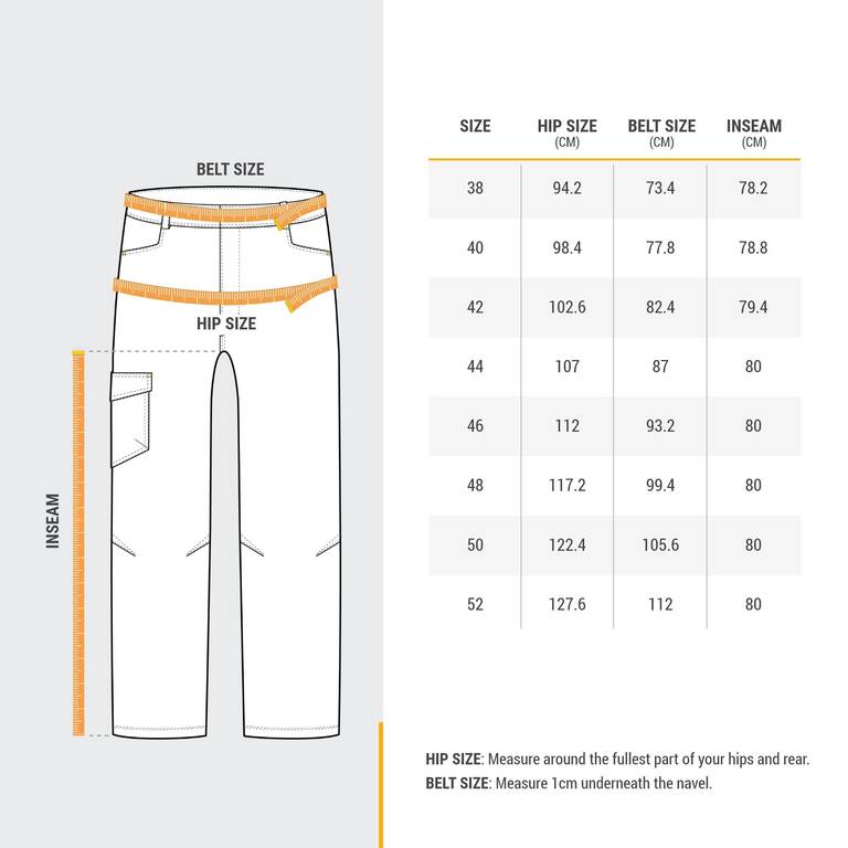 Men's Hiking Trousers - NH100