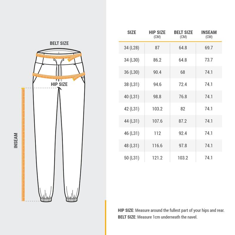 Pantaloni trekking donna NH100 neri