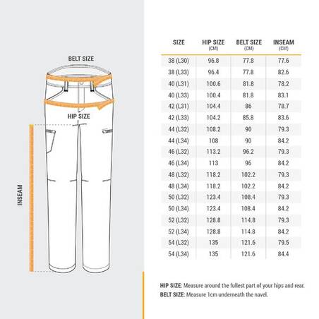 Celana Panjang Mendaki Off-Road Pria Reguler NH500