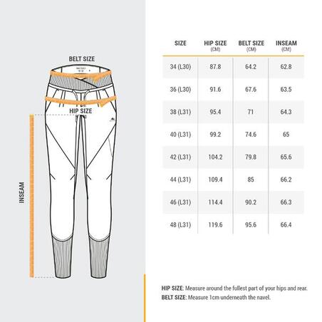 Pantalon de randonnée - NH500 Slim - Femme