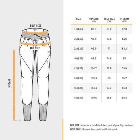 Womens Hiking Trousers - NH500 Slim - Decathlon