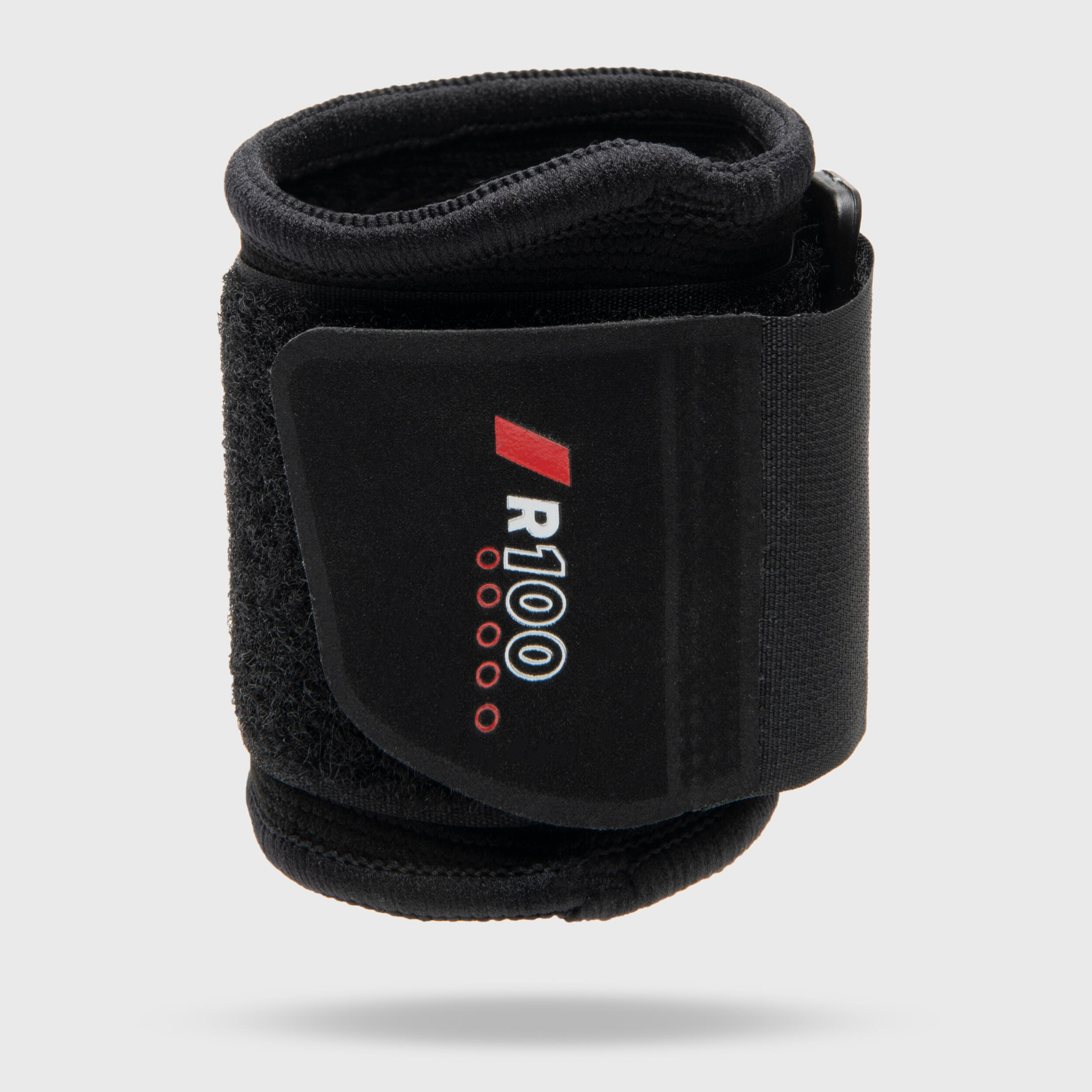 Adult Supportive Wrist Strap Mid 300 - Black 1/5