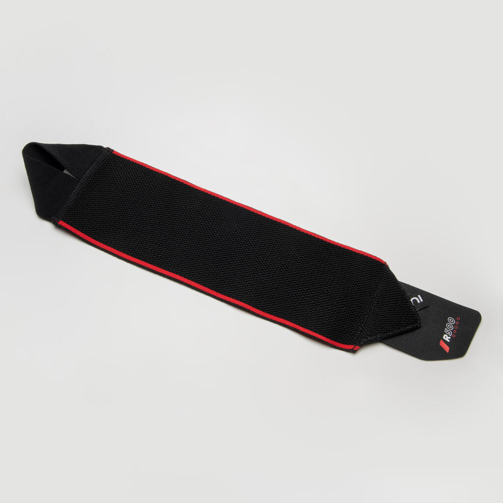 Muñequera de sujeción zurda/diestra adulto - Muñequera R500 Negra